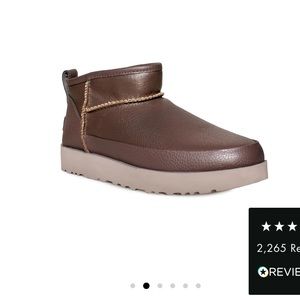 Women’s Classic Sugar Ultra Mini Brown Boots size 8